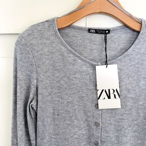 Zara Cropped Cardigan